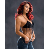 Autographed 8x10 - Apple Bottom Jeans & Beaded Top