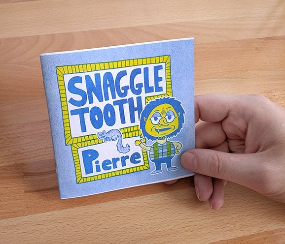 Snaggletooth Pierre - Risograph Comic Zine