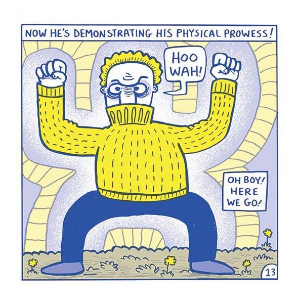 Snaggletooth Pierre - Risograph Comic Zine