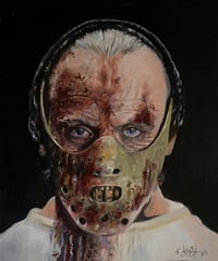Image 1 of "Clever Lecter" Limited edition print