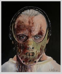 Image 2 of "Clever Lecter" Limited edition print