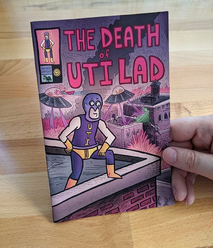 The Death of UTI Lad - Comic Book