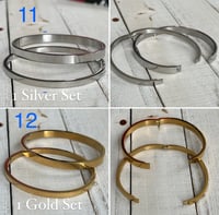 Stainless Steel Bracelet Set