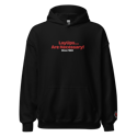 LayUps...Are Necessary Red/White Unisex Hoodie copy