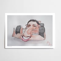 Daniel the F1 Cars signed print