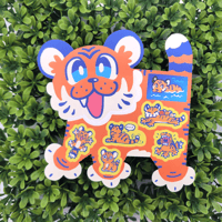 Image 2 of Tiger Sticker Sheet