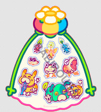 Image 2 of Pikmin Sticker Sheet