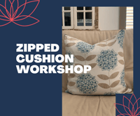Image 1 of June Zipped Cushion Workshop