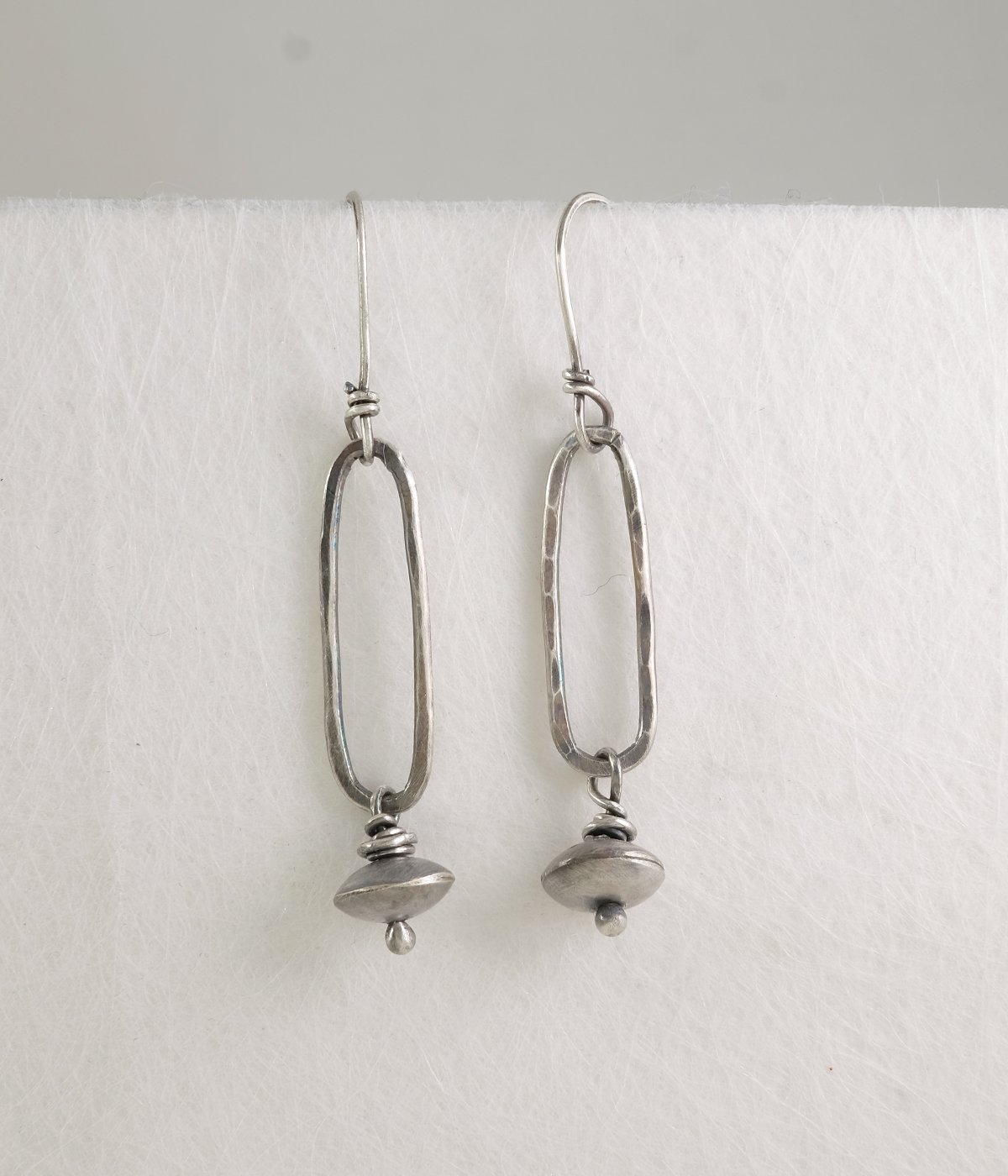 Image of Sterling Oval Dangles