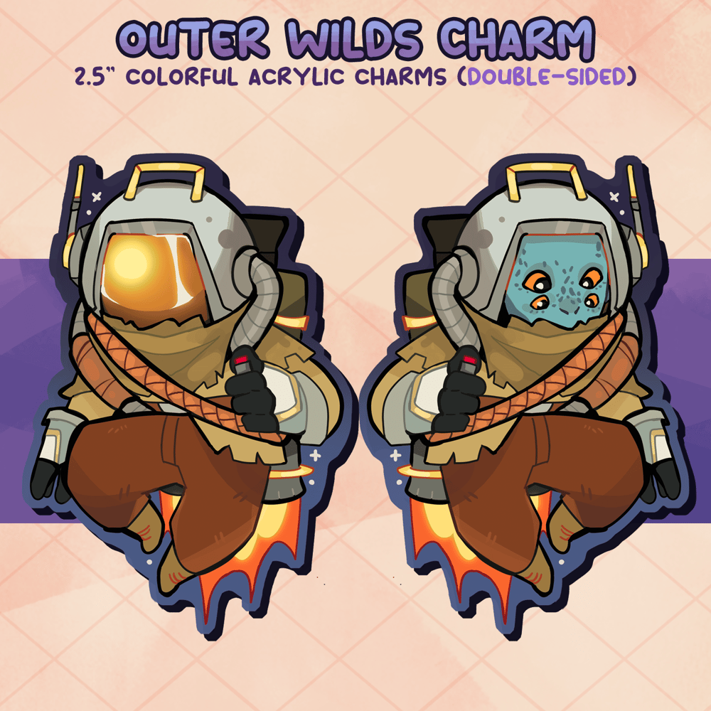 Image of Outer Wilds 2.5" Arcylic Charm