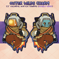 Image 1 of (PRE-ORDER) Outer Wilds 2.5" Arcylic Charm