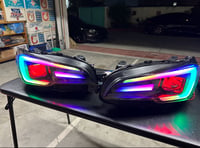 Image 1 of RGB Retrofit Spyder Auto 15-21 WRX | 15-17 STI LED Headlights | 18+ WRX LIM. / STI