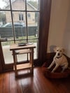 Modern Side Table | White Oak | Walnut