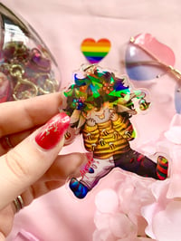 Image 3 of Homestuck Mituna Captor Charm 3 inches Holographic