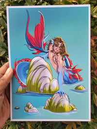 Image 1 of Mermaid Billy Hargrove - Print