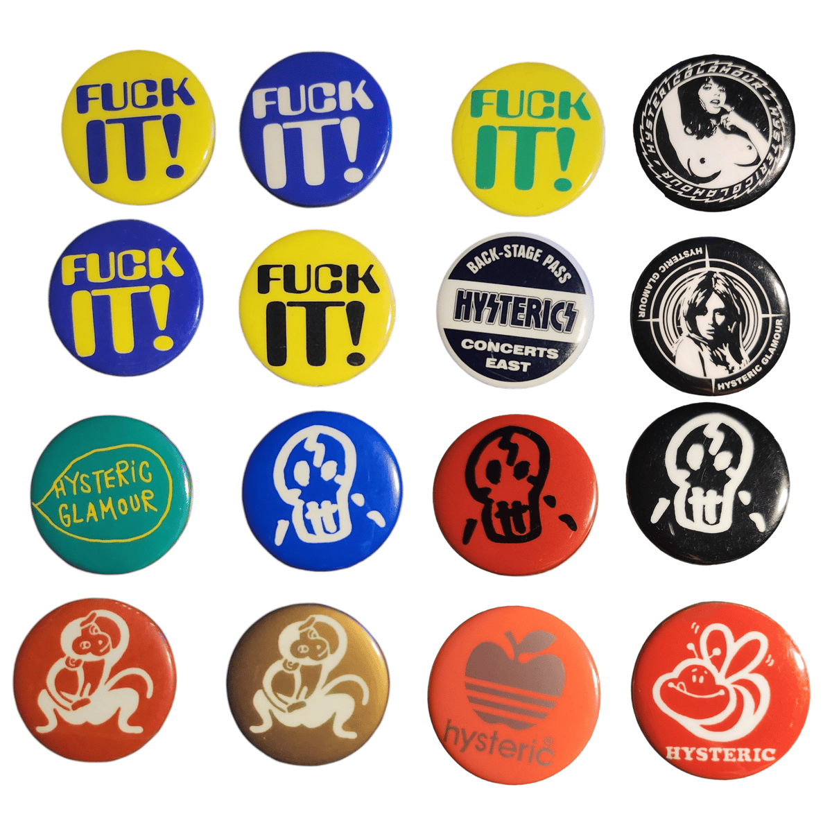 hysteric glamour pins