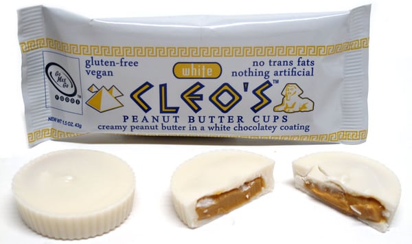 Image of Cleo's White Peanut Butter Cups Go Max Go Foods