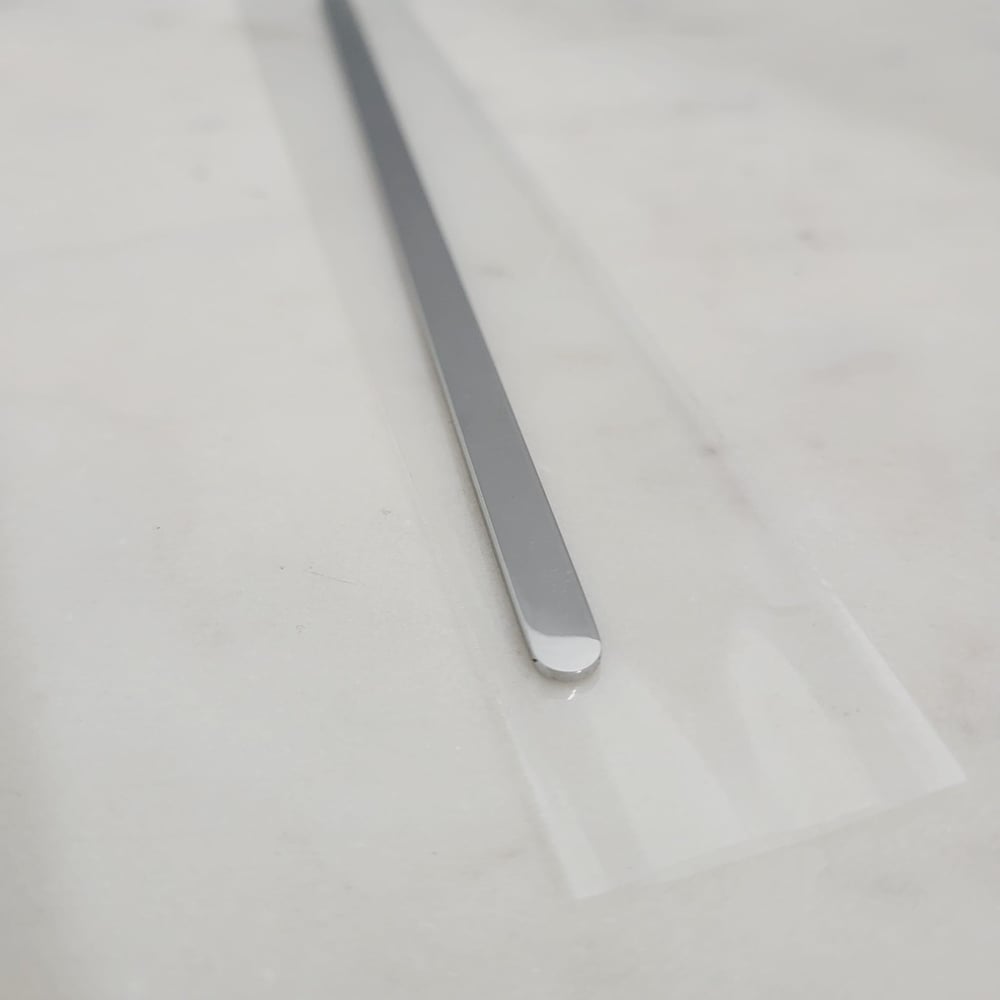Image of Flat Bracelet Blanks for Laser Engraving -5 Pack Stainless Steel Metal Blanks 6mm wide