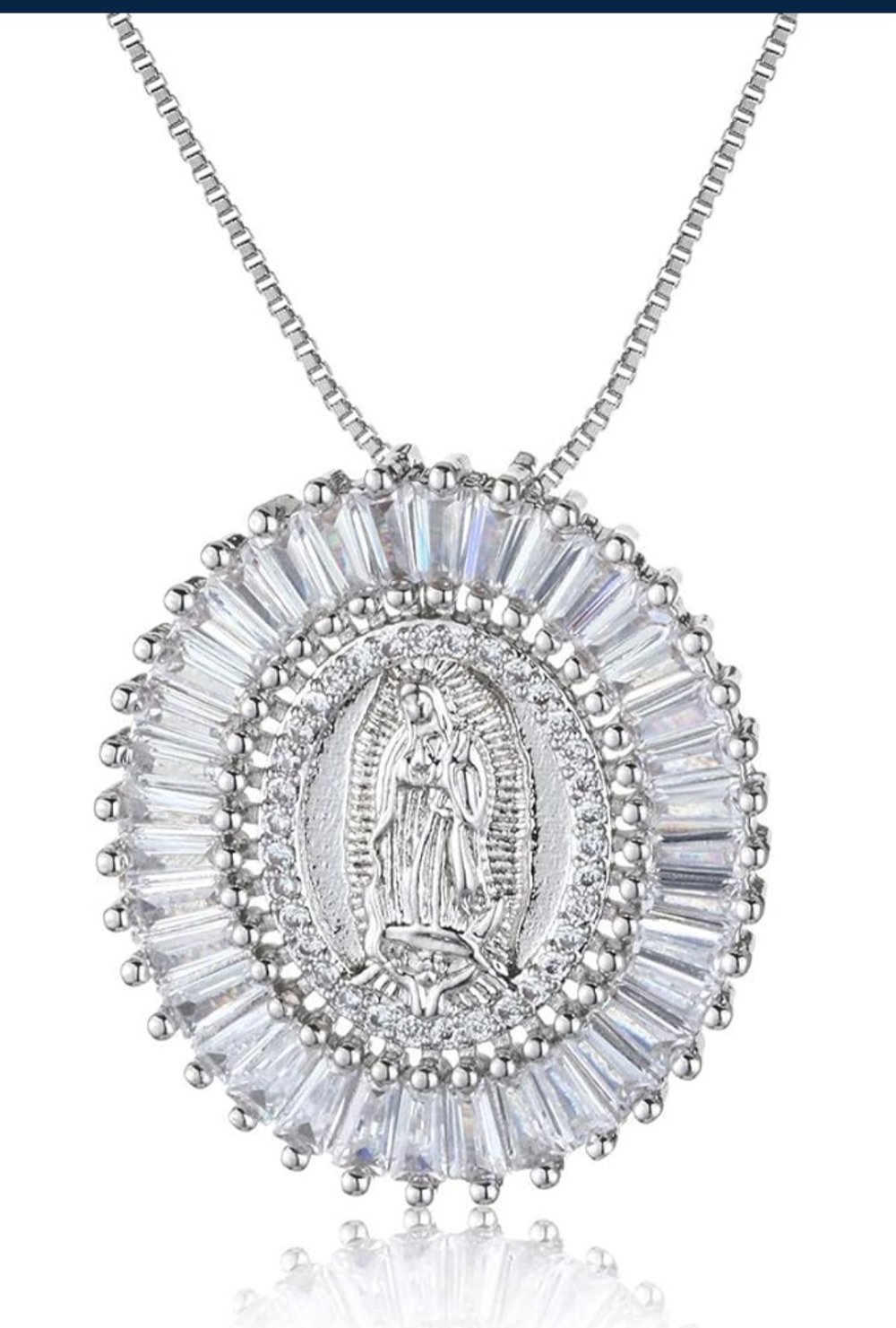 Image of Virgin Mary pendant
