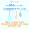 Edible Arts Summer Camp 2024 at The Makery