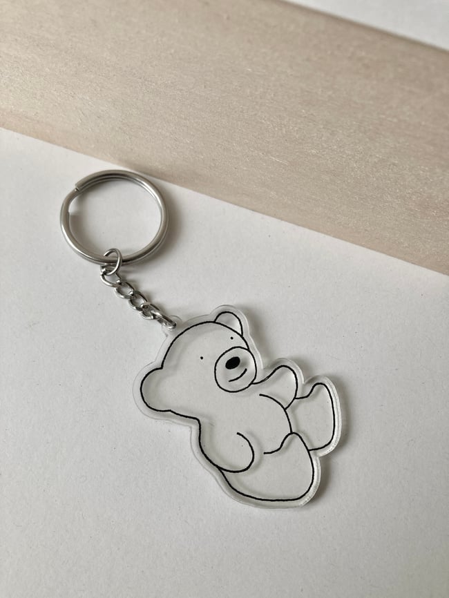 Teddy Bear Keyring 