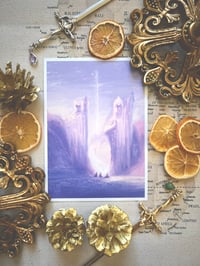 Argonath Lord of the Rings Print