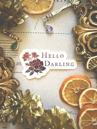 Hello Darling Sticker