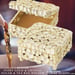 Image of BLOOM Ivory and Gold Sugar and Tea Bag Holder Box