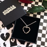 Image 1 of BARB Heart Necklace