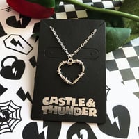 Image 2 of BARB Heart Necklace