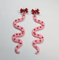 Valentine's Slithering Snake Earrings