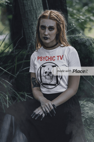 Image of Psychic TV Skull T-Shirt