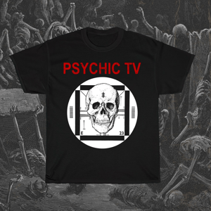 Image of Psychic TV Skull T-Shirt