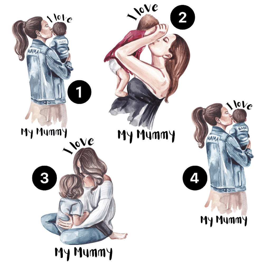 T-SHIRT: I Love My Mummy