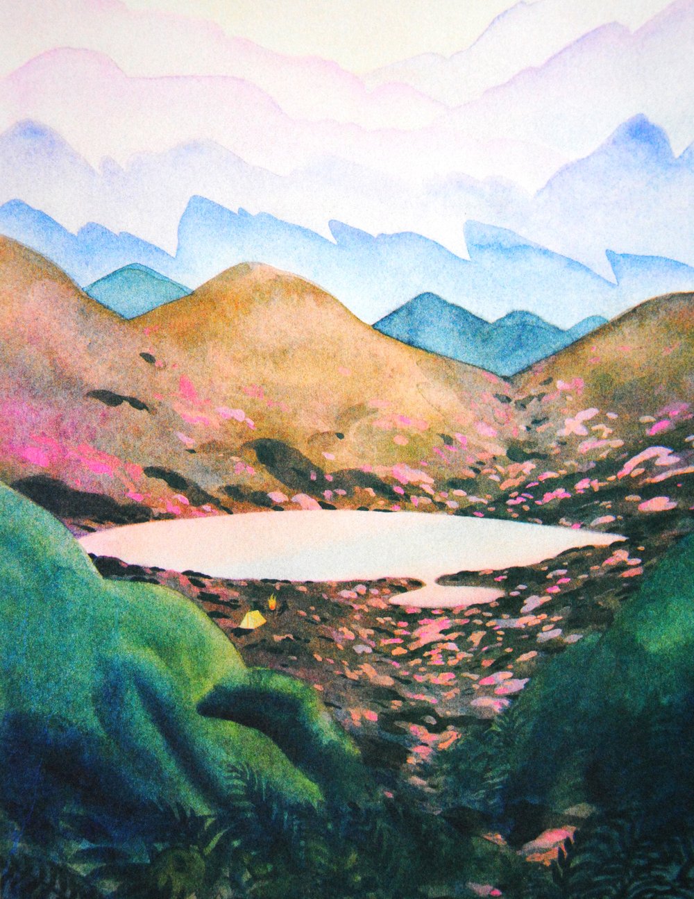 La vallée rose - Célina Guiné