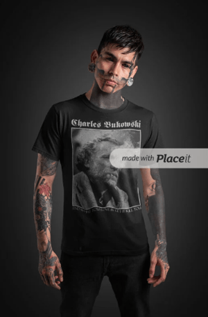 Image of Charles Bukowski T-Shirt