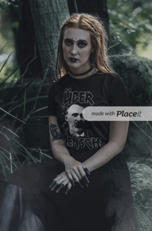 Image of Friedrich Nietzsche Übermensch T-Shirt