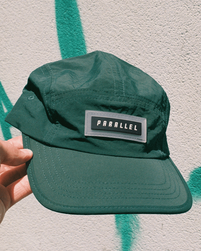BUNGEE 5 PANEL // GREEN <p><del>$40.00</del> 