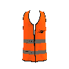 Orange Safety Vest אפוד זוהר כתום