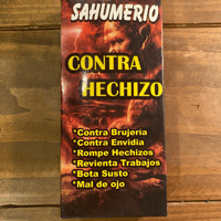 Sahumerio contra hechizo