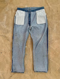 Image 3 of 70s FADED REDLINE LEVI'S 501XX JEANS