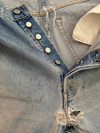 Image 5 of 70s FADED REDLINE LEVI'S 501XX JEANS