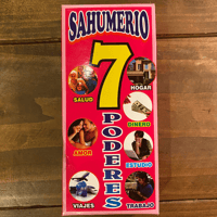 Sahumerio 7 poderes