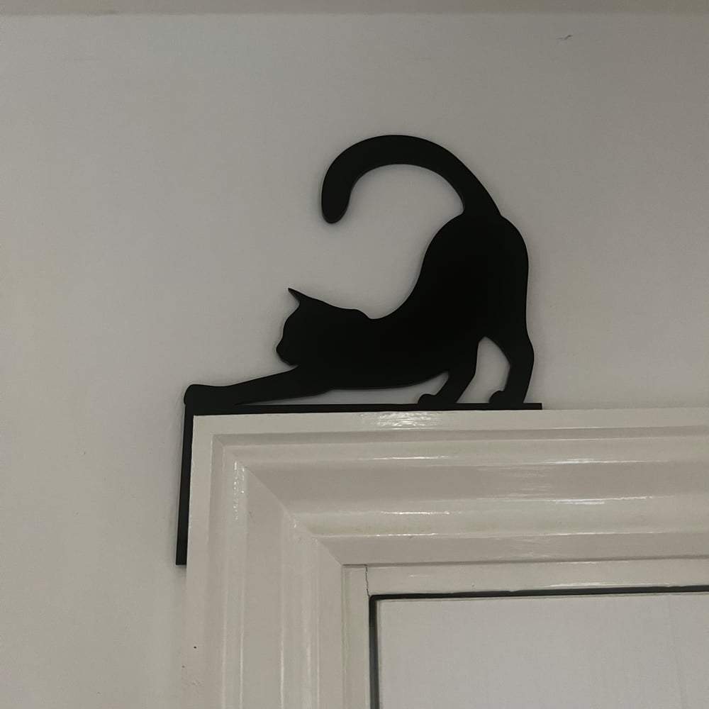 Cat Door Corner Art