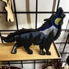 Wolf Layered Shelf Ornament