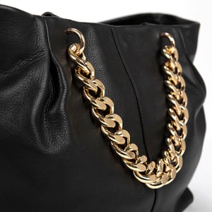 Image of Bold as Brass Bag - Black with Gold