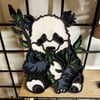 Giant Panda Layered Shelf Ornament