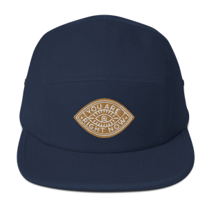 Image of You Are Right Now | Five Panel Cap 👁️