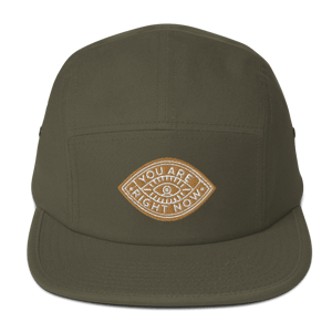 Image of You Are Right Now | Five Panel Cap 👁️
