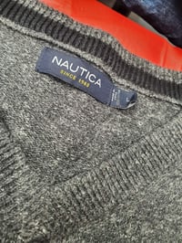 Image 2 of Nautica V neck sweater